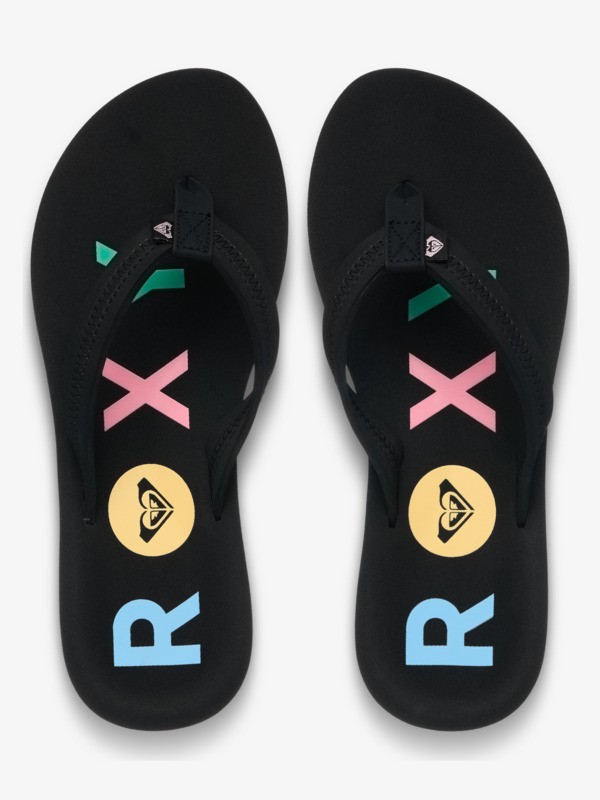 3 Vista - Sandali da Donna Black ERJL100094 Roxy