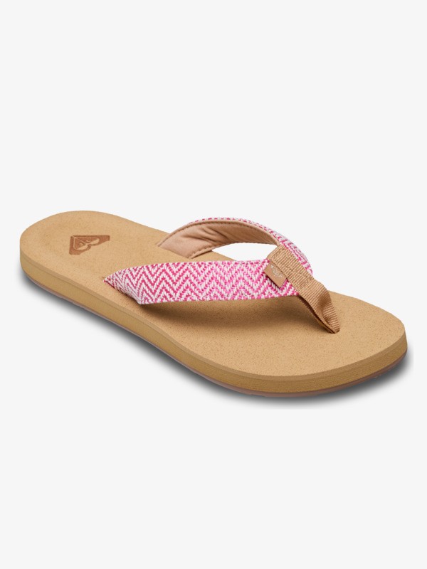 0 Porto Raffia - Sandalen für Frauen Rot ERJL100099 Roxy
