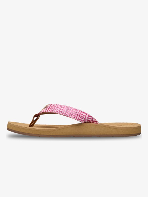 2 Porto Raffia - Sandalen für Frauen Rot ERJL100099 Roxy