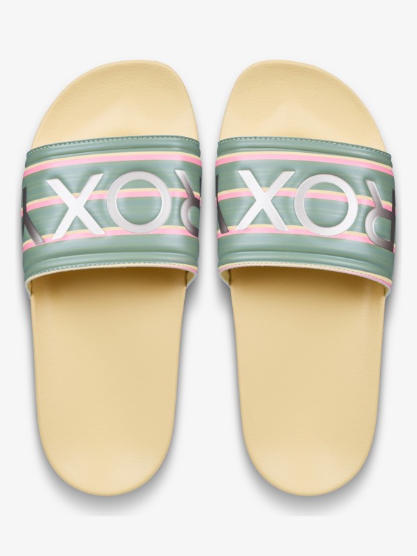 3 Slippy - Sandals for Women Yellow ERJL100103 Roxy