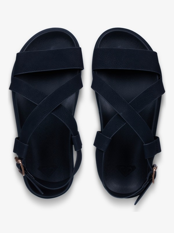 5 Zaho Crossed - Sandals for Women Black ERJL200042 Roxy