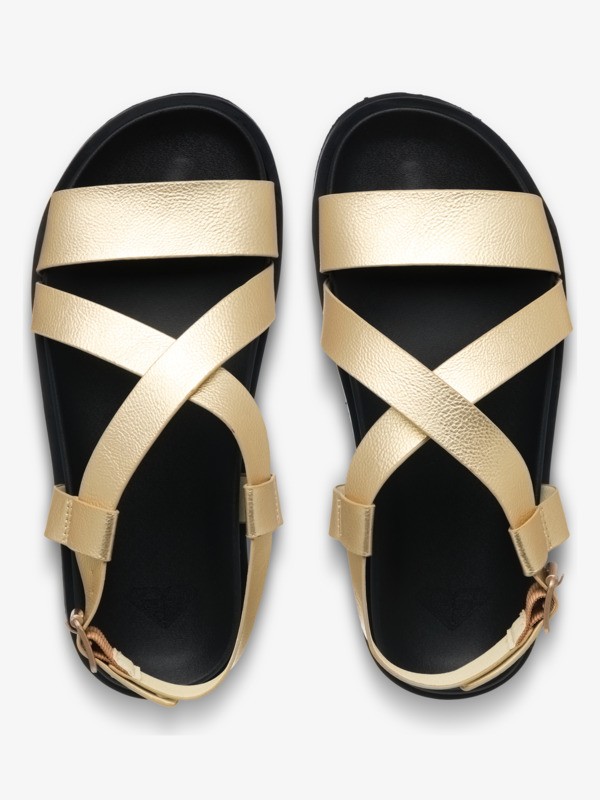 3 Zaho Crossed - Sandals for Women Beige ERJL200042 Roxy