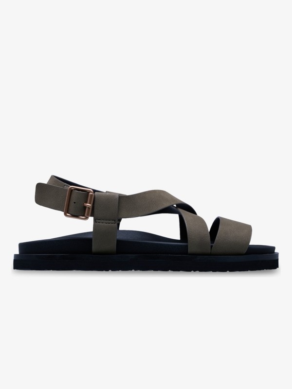 1 Zaho Crossed - Sandals for Women Green ERJL200042 Roxy