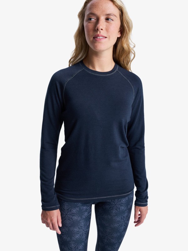 0 Climate Control - Haut manches longues technique pour Femme Noir ERJLW03053 Roxy