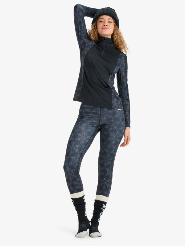 2 Daybreak Brushed - Funktionelles Mid-Layer für Frauen Schwarz ERJLW03054 Roxy