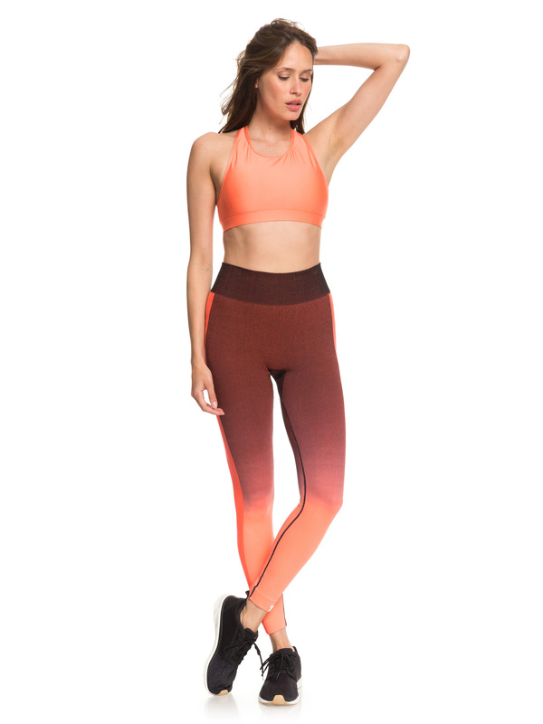 0 Artic Tracks - Technical Base Layer Leggings for Women Pink ERJNP03258 Roxy