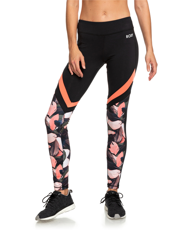 2 Lead By The Slopes - Technical Base Layer Leggings for Women  ERJNP03260 Roxy