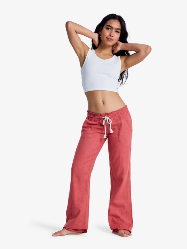 3 Oceanside - Pantalon léger pour Femme  ERJNP03264 Roxy