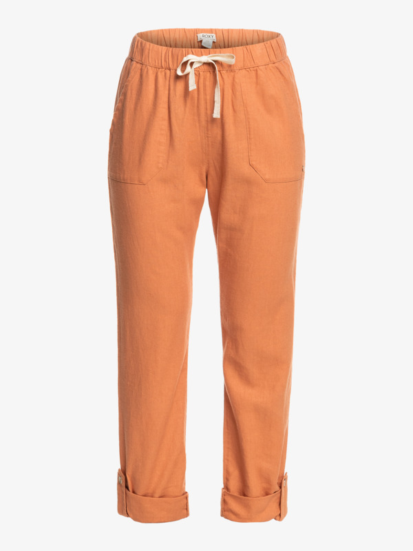 5 On The Seashore - Cargo Pants for Women Brown ERJNP03294 Roxy