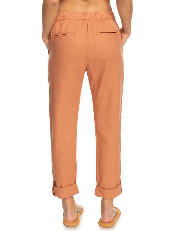 4 On The Seashore - Pantaloni cargo da Donna Brown ERJNP03294 Roxy