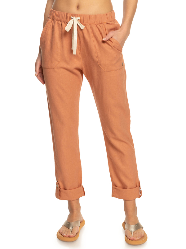 0 On The Seashore - Pantaloni cargo da Donna Brown ERJNP03294 Roxy