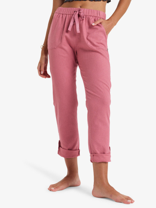 5 On The Seashore - Cargohose für Frauen Rosa ERJNP03294 Roxy