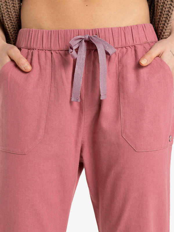 2 On The Seashore - Cargo Pants for Women Pink ERJNP03294 Roxy