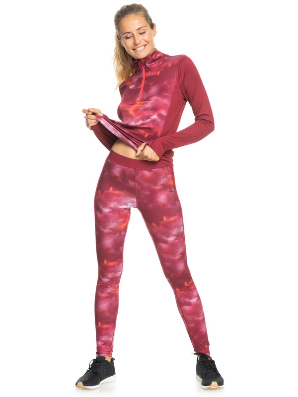 6 Frosted S - Technical Leggings for Women  ERJNP03399 Roxy