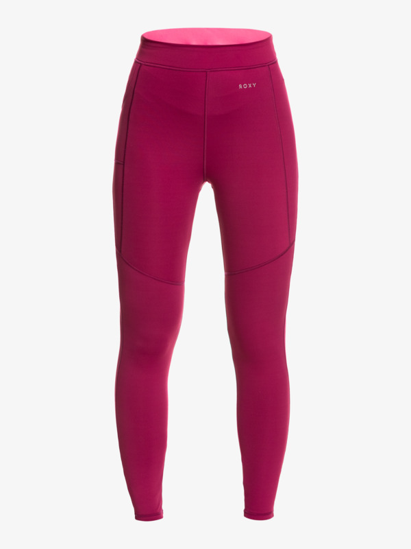5 Here She Comes Again - Legging de sport pour Femme Rose ERJNP03423 Roxy