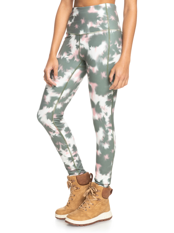 1 Sublime Sunshine - Legging de sport pour Femme Beige ERJNP03453 Roxy