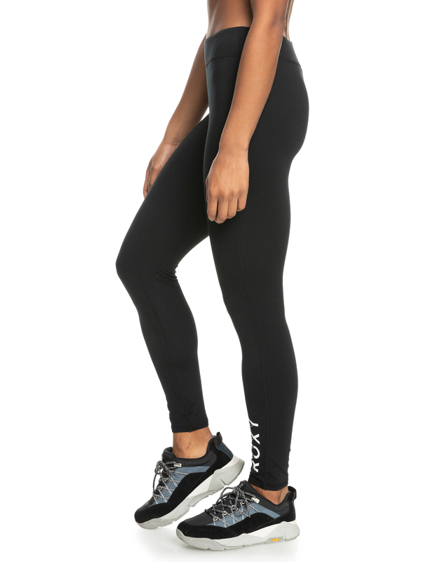 1 Good Morning Midnight - Workout Leggings for Women Black ERJNP03470 Roxy