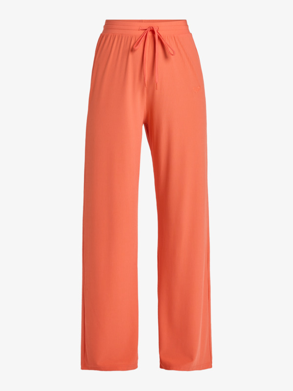 6 Rise & Vibe - Sports Trousers for Women Orange ERJNP03556 Roxy