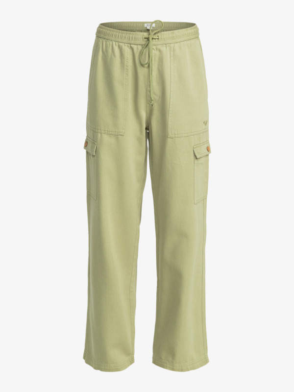 6 Precious   - Cargo Pant para Mulher Verde ERJNP03584 Roxy