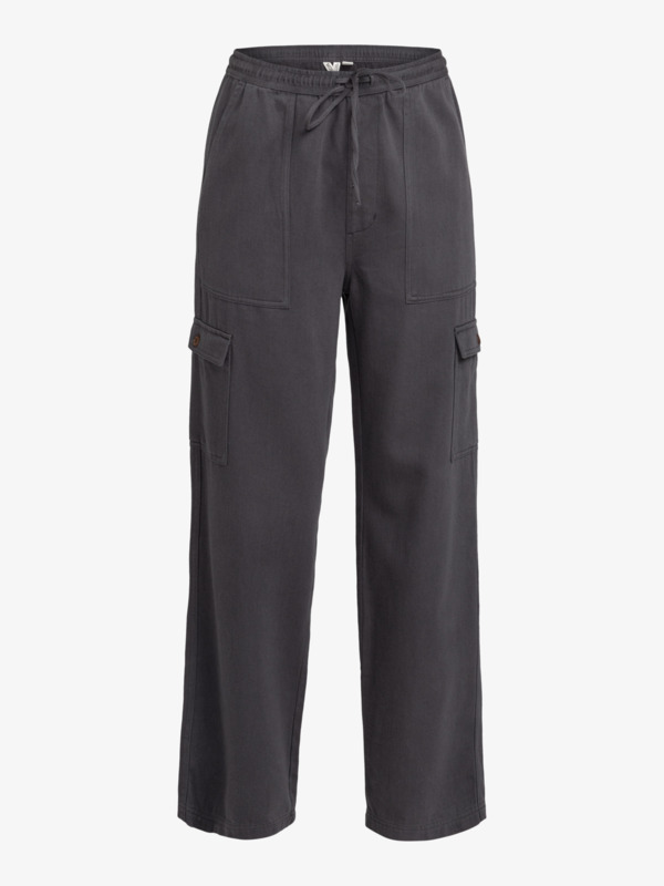 8 Precious   - Cargo Pant for Women Black ERJNP03584 Roxy