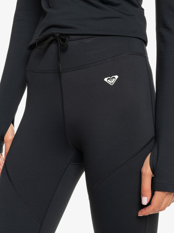 8 Waves Of Warmth - Technische Legging voor Dames Black ERJNP03588 Roxy