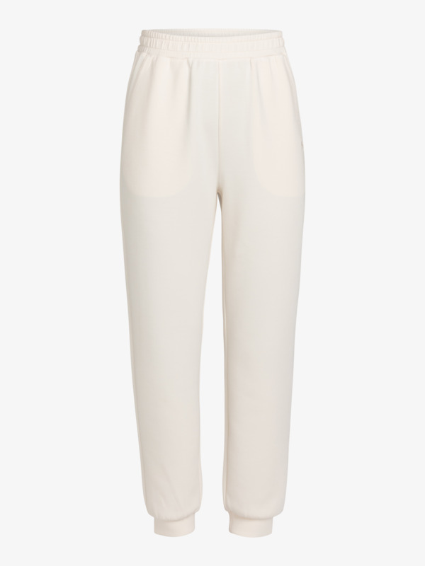 11 Rise & Vibe Sweet - Pantalon à taille élastique pour Femme Beige ERJNP03589 Roxy