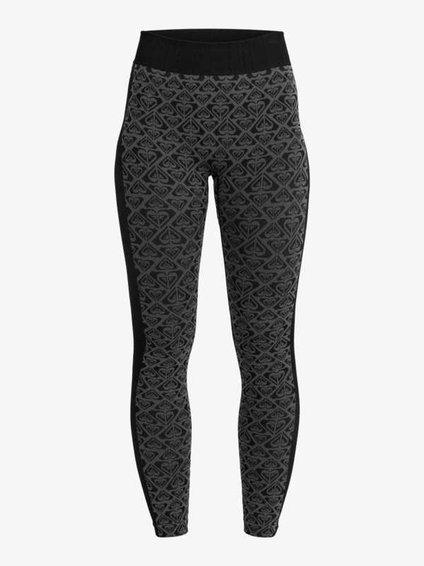 11 Chill Out Seamless Heart - Sport-Leggings für Frauen Schwarz ERJNP03596 Roxy