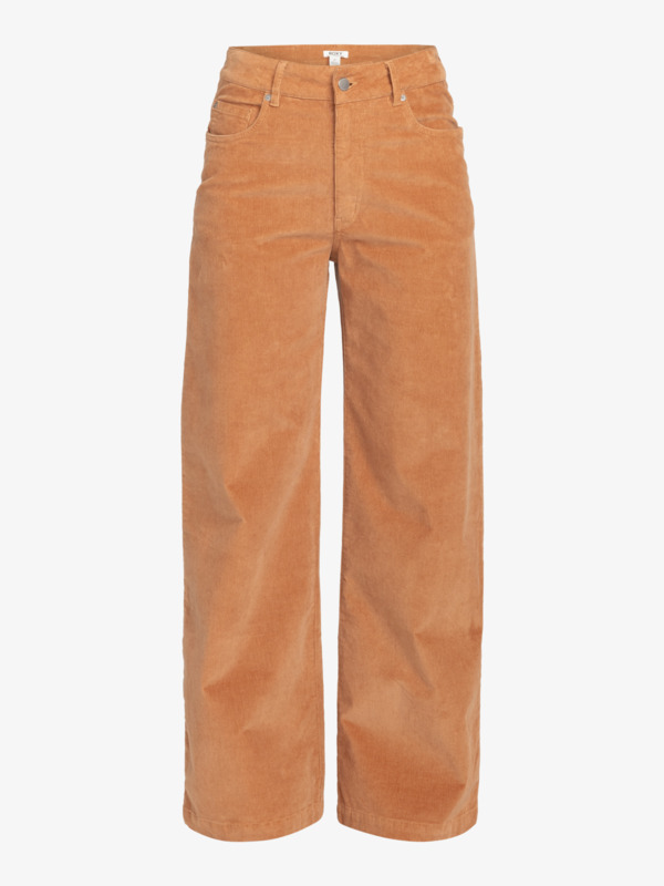 11 Surf On Cloud - Corduroy Pant for Women Brown ERJNP03598 Roxy