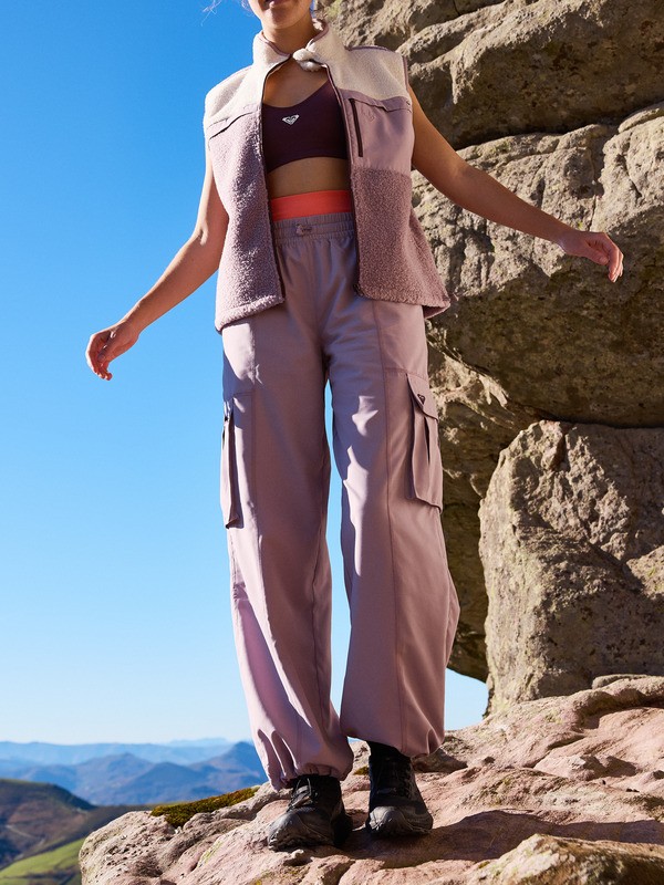 0 Boundless Spirits - Sporthose für Frauen Violett ERJNP03617 Roxy