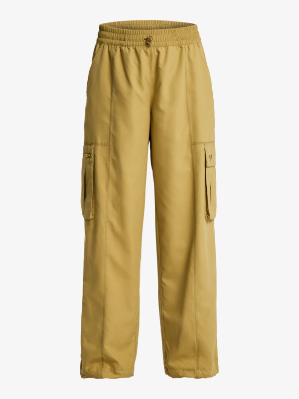 8 Boundless Spirits - Pantalon de sport loose pour Femme Beige ERJNP03617 Roxy