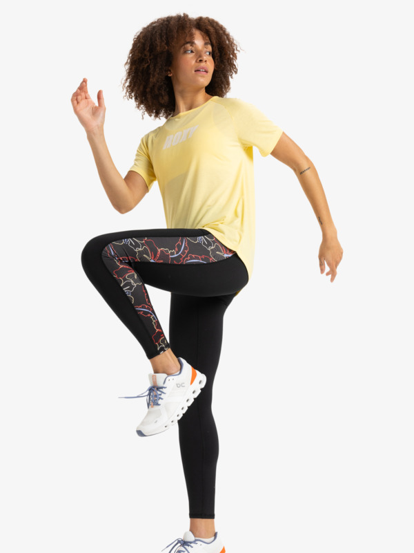 5 Everyday Flow - Sport Leggings for Women  ERJNP03631 Roxy