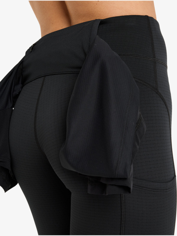 5 Waves Of Warmth - Leggings técnicas para Mulher Preto ERJNP03671 Roxy