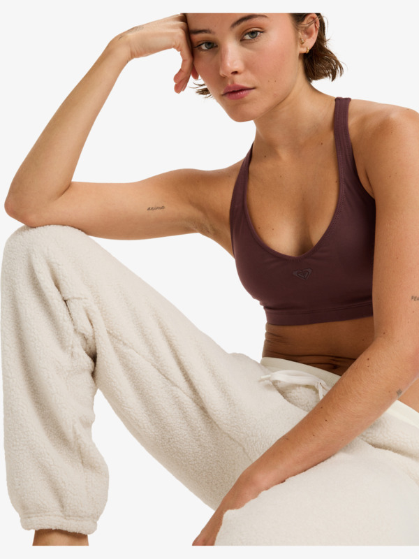 5 Waves Of Warmths - Pantaloni sportivi da Donna White ERJNP03674 Roxy