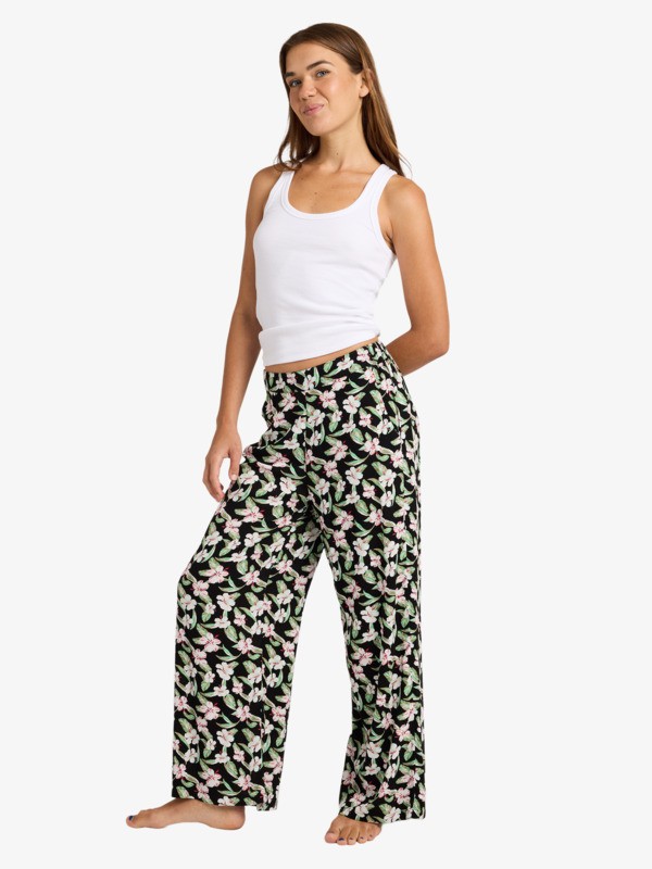 7 Midnight Avenue Crepe Schwarz ERJNP03679 Roxy