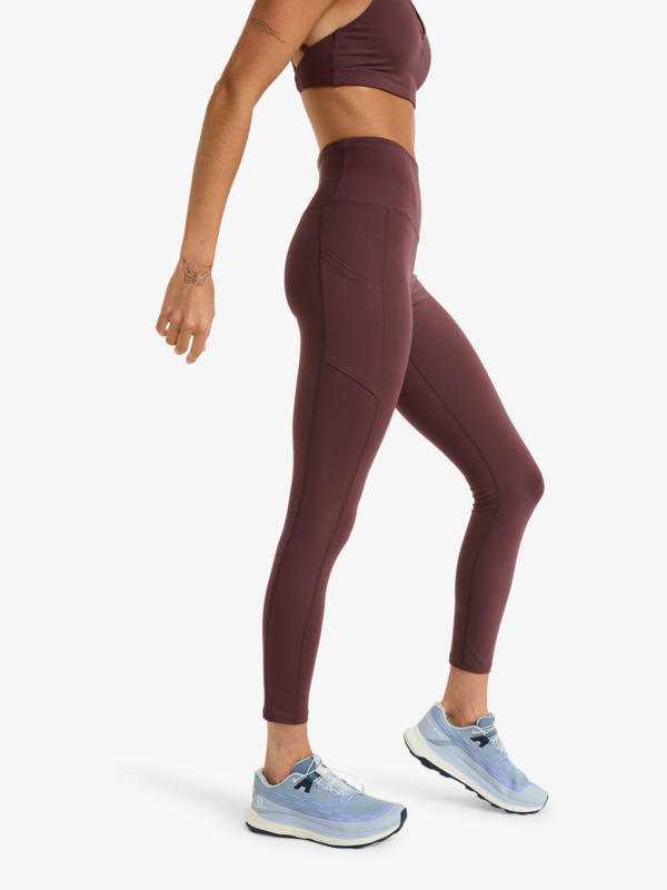 1 Heart Into It Ankle - Sport Leggings for Women Red ERJNP03690 Roxy