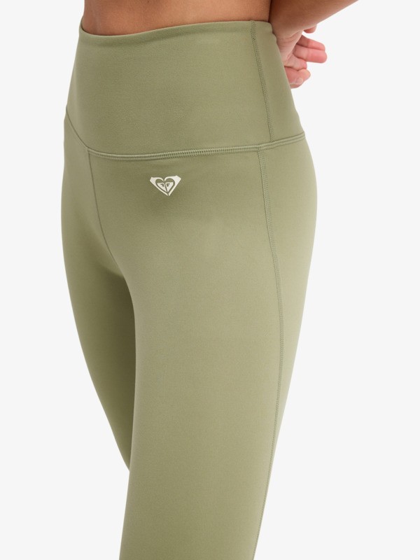 7 Heart Into It Ankle Green ERJNP03690 Roxy