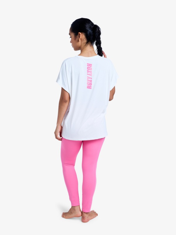 4 Heart Into It Ankle - Sport-Leggings f&uuml;r Frauen Rosa ERJNP03690 Roxy