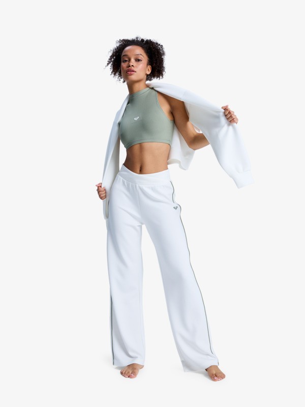 3 Rise & Vibe - Treino, parte de baixo para Mulher Branco ERJNP03693 Roxy