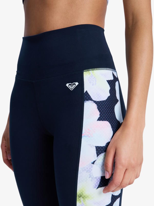 2 Heart Into It - Legging de sport pour Femme Noir ERJNP03698 Roxy