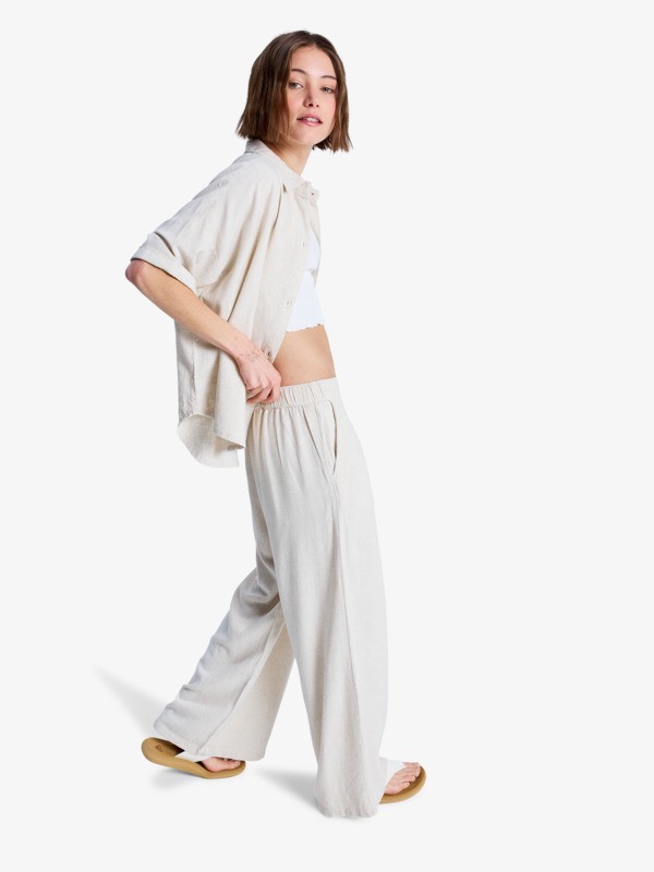 1 Midnight Avenue Solid Beige ERJNP03700 Roxy