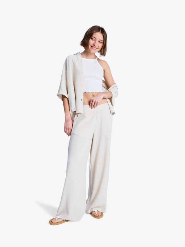 4 Midnight Avenue Solid Beige ERJNP03700 Roxy