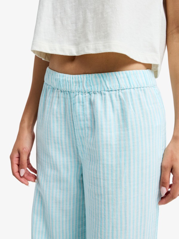 2 Sun Spell - Elastische Hose f&uuml;r Frauen Weiss ERJNP03705 Roxy