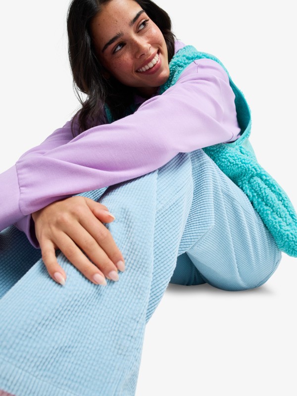 7 Dawn Patrol Corduroy - Kordhose für Frauen Blau ERJNP03708 Roxy