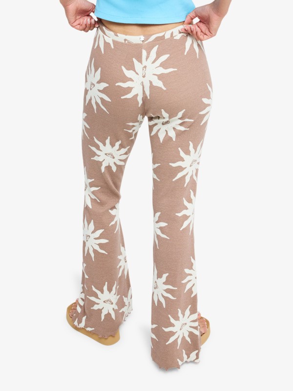 5 Chasing Tan - Pantalon &eacute;vas&eacute; pour Femme Marron ERJNP03751 Roxy