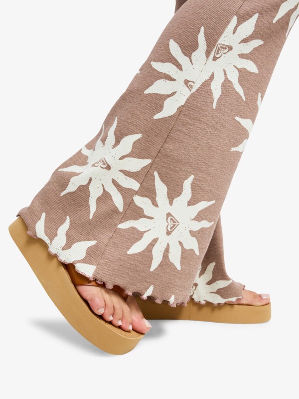 3 Chasing Tan - Pantalon &eacute;vas&eacute; pour Femme Marron ERJNP03751 Roxy