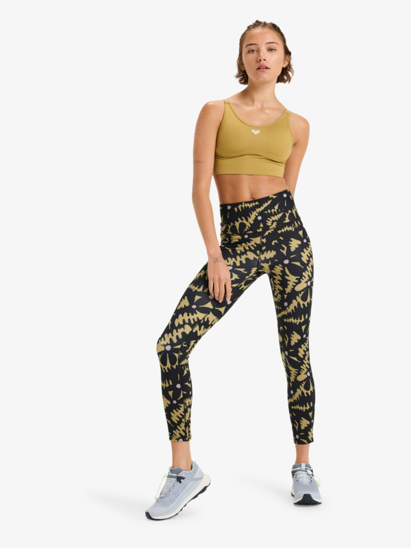 3 Heart Into It Ankle - Legging de sport pour Femme Noir ERJNP03942 Roxy