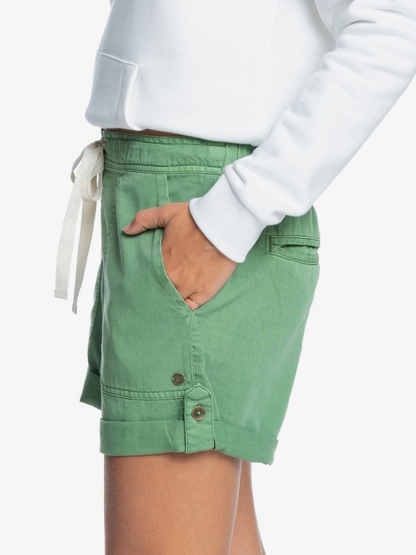 1 Life Is Sweeter - Shorts for Women Green ERJNS03248 Roxy