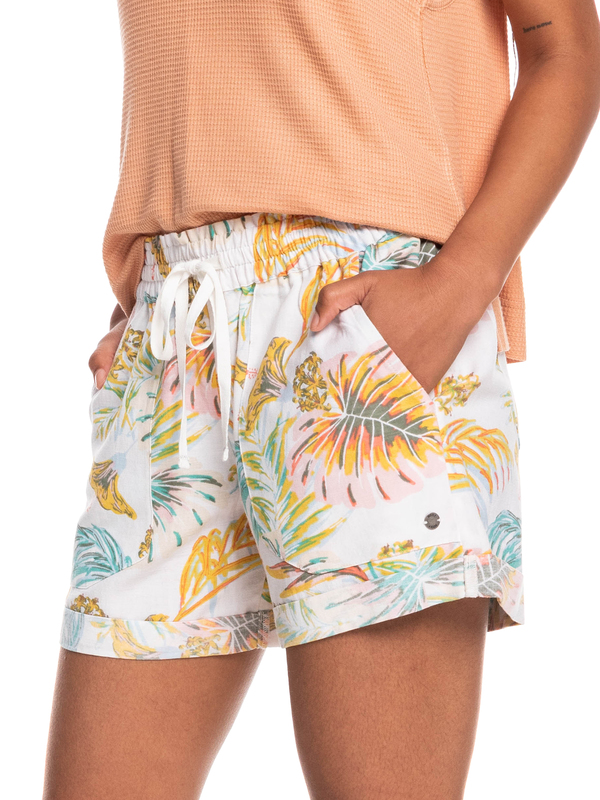 1 Another Kiss Printed - Shorts for Women  ERJNS03373 Roxy