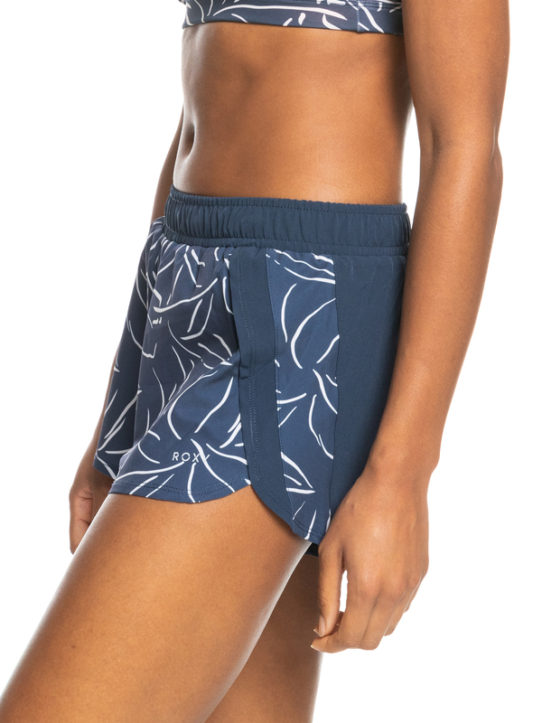 1 Sunset Cassette - Short de sport pour Femme Bleu ERJNS03378 Roxy