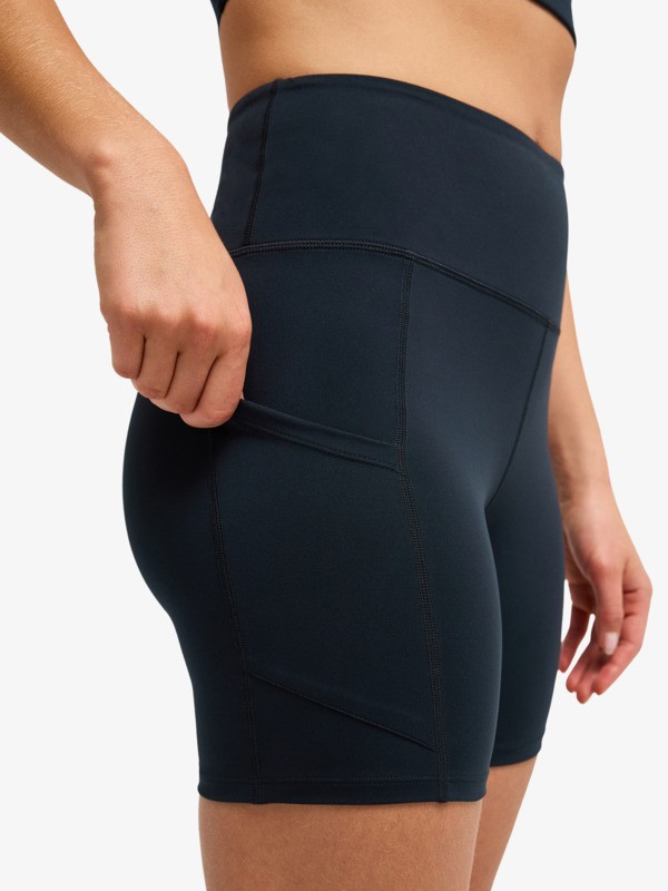 16 Heart Into It - Short technique pour Femme Noir ERJNS03435 Roxy